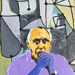 PABLO PICASSO (40”x30”)