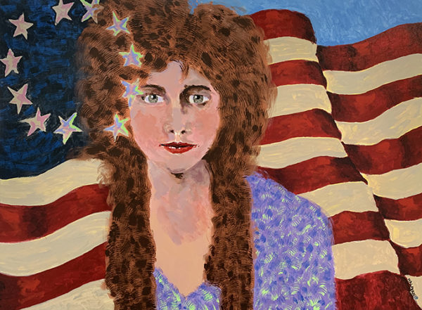 1776: BETSY ROSS (30”x40”)