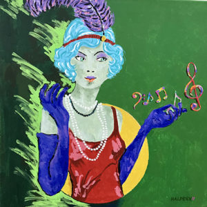 AND ALL THAT JAZZ (20”x20”)