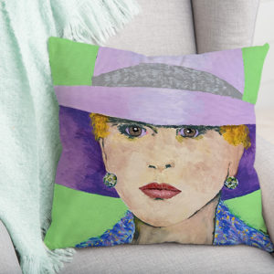 THROW PILLOWS : $114.00 (16”x16”) $165.00 (20”x20”) 