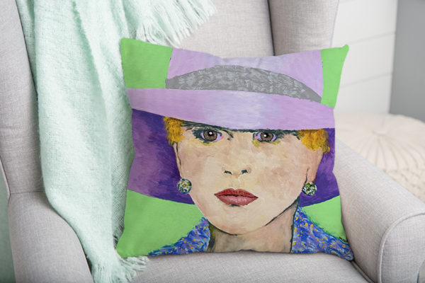 THROW PILLOWS : $114.00 (16”x16”) $165.00 (20”x20”) 